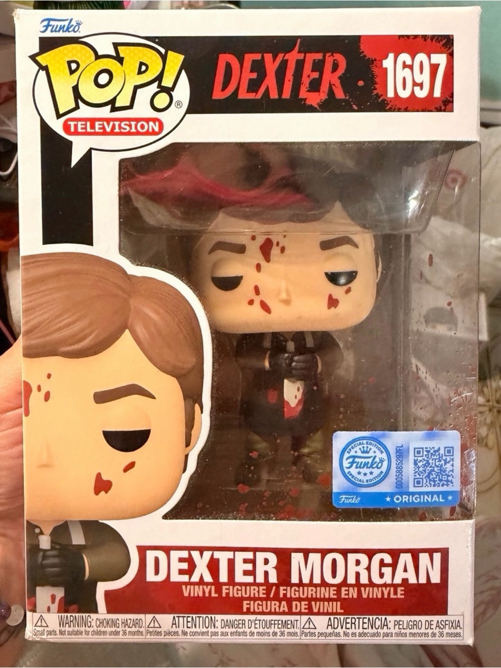 Funko Pop! Television Dexter Morgan #1697 Special Edition Dexter Showtime Vinyl